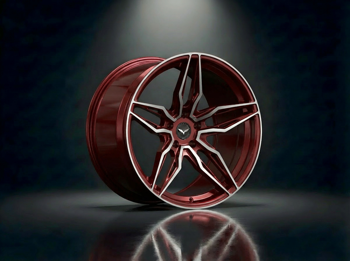 MONERO 10NE - VI bespoke finish in deep red