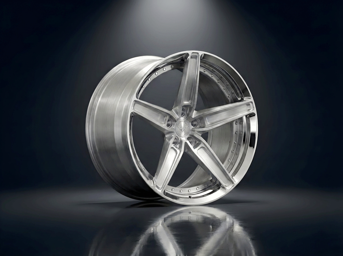 MONERO 10NE - XVIII forged wheel — Brushed Silver finish