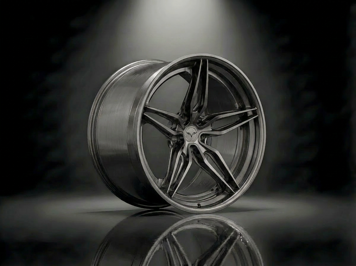 MONERO 10NE - VIII forged wheel — Brushed Gunmetal finish
