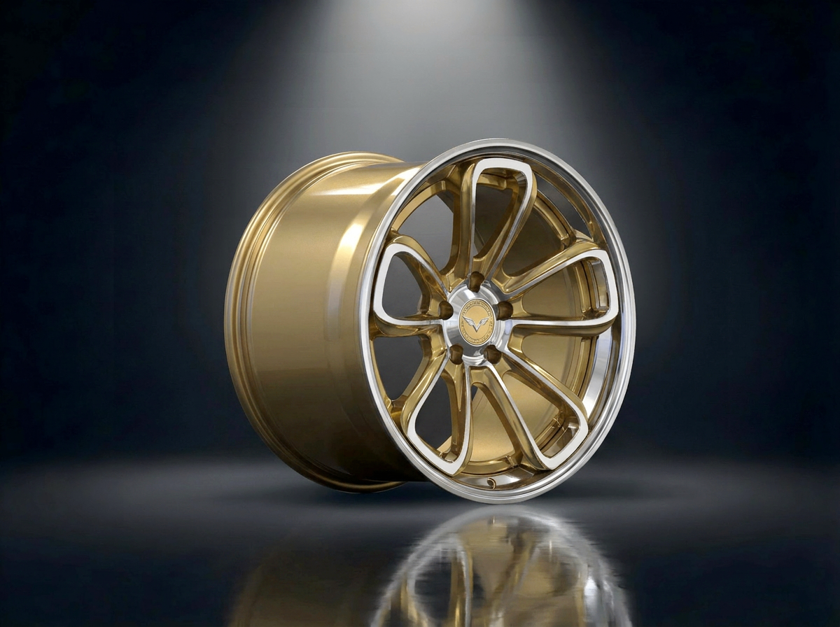 MONERO 2TW0 - I forged wheel — Brushed Gold / Machined Face finish