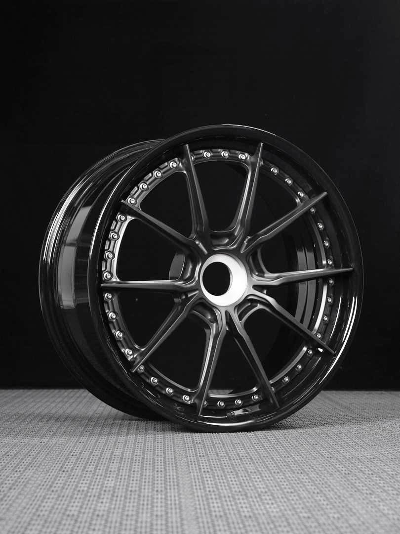 Ten Spoke Riveted forged wheel