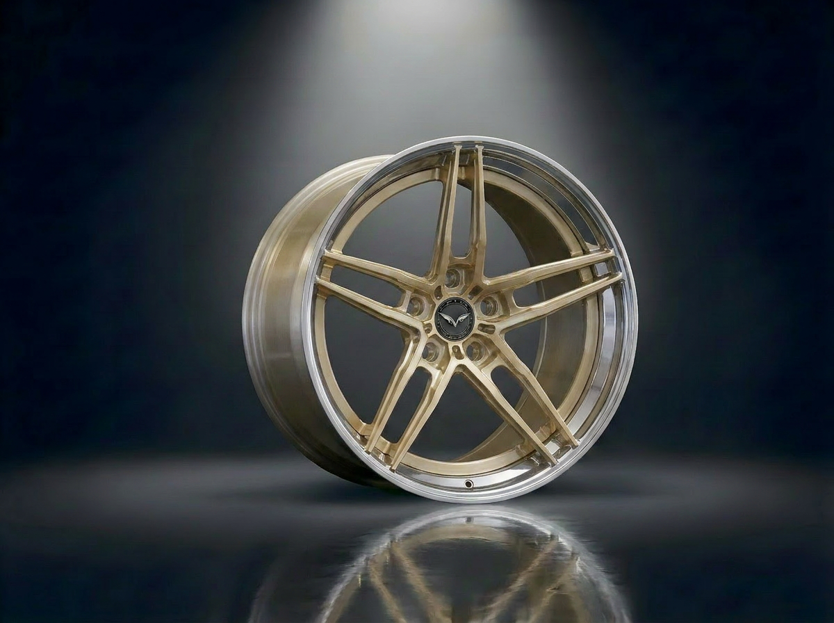 MONERO 10NE - I forged wheel — Champagne Gold / Polished finish
