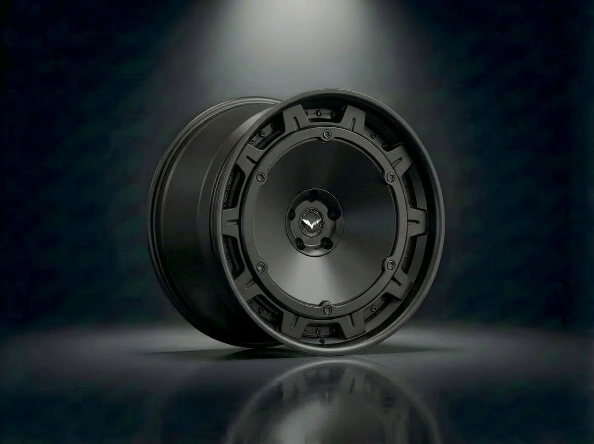 MONERO E1GHT - XVII forged wheel — Satin Black finish