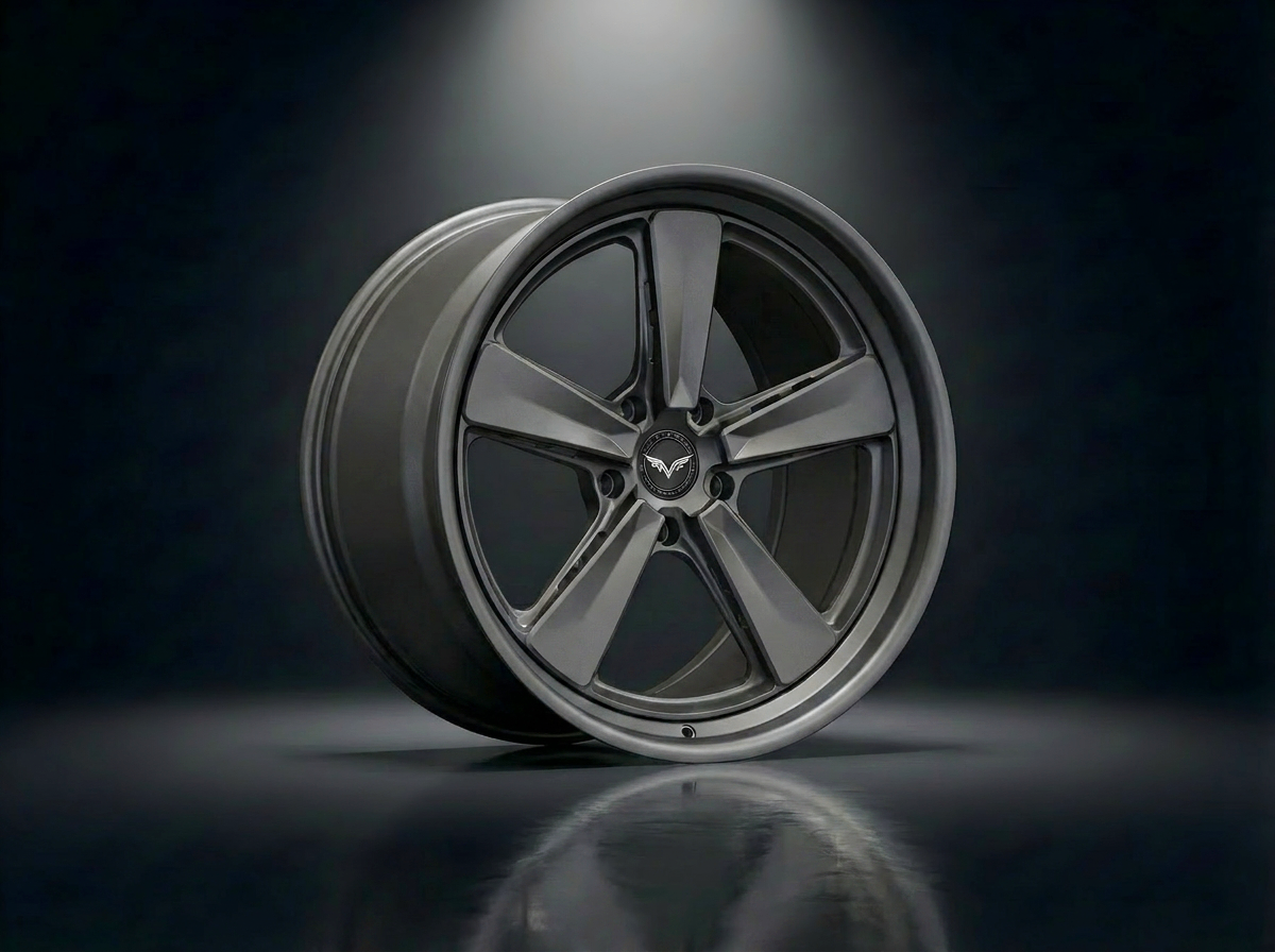 MONERO 10NE - IV forged wheel — Satin Titanium finish