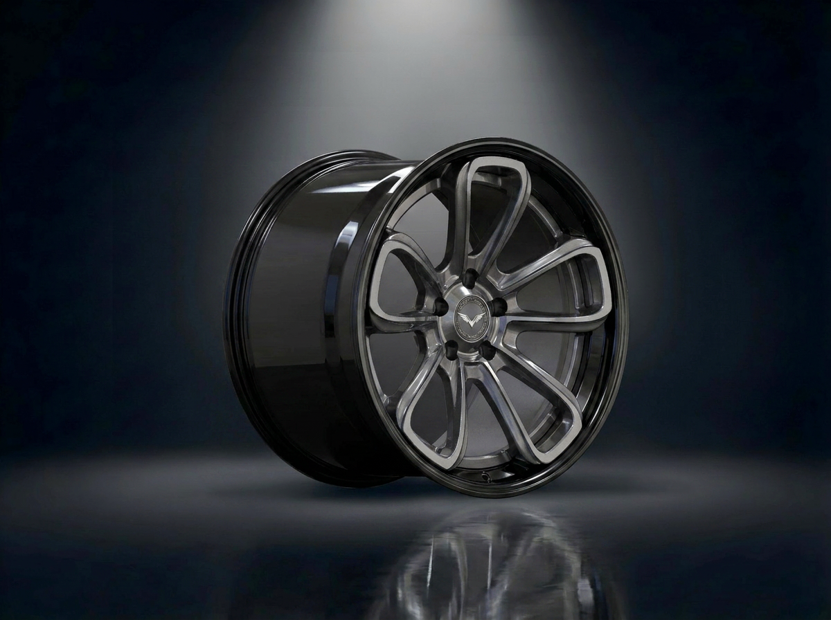 MONERO 2TW0 - I forged wheel — Gunmetal / Machined Face finish