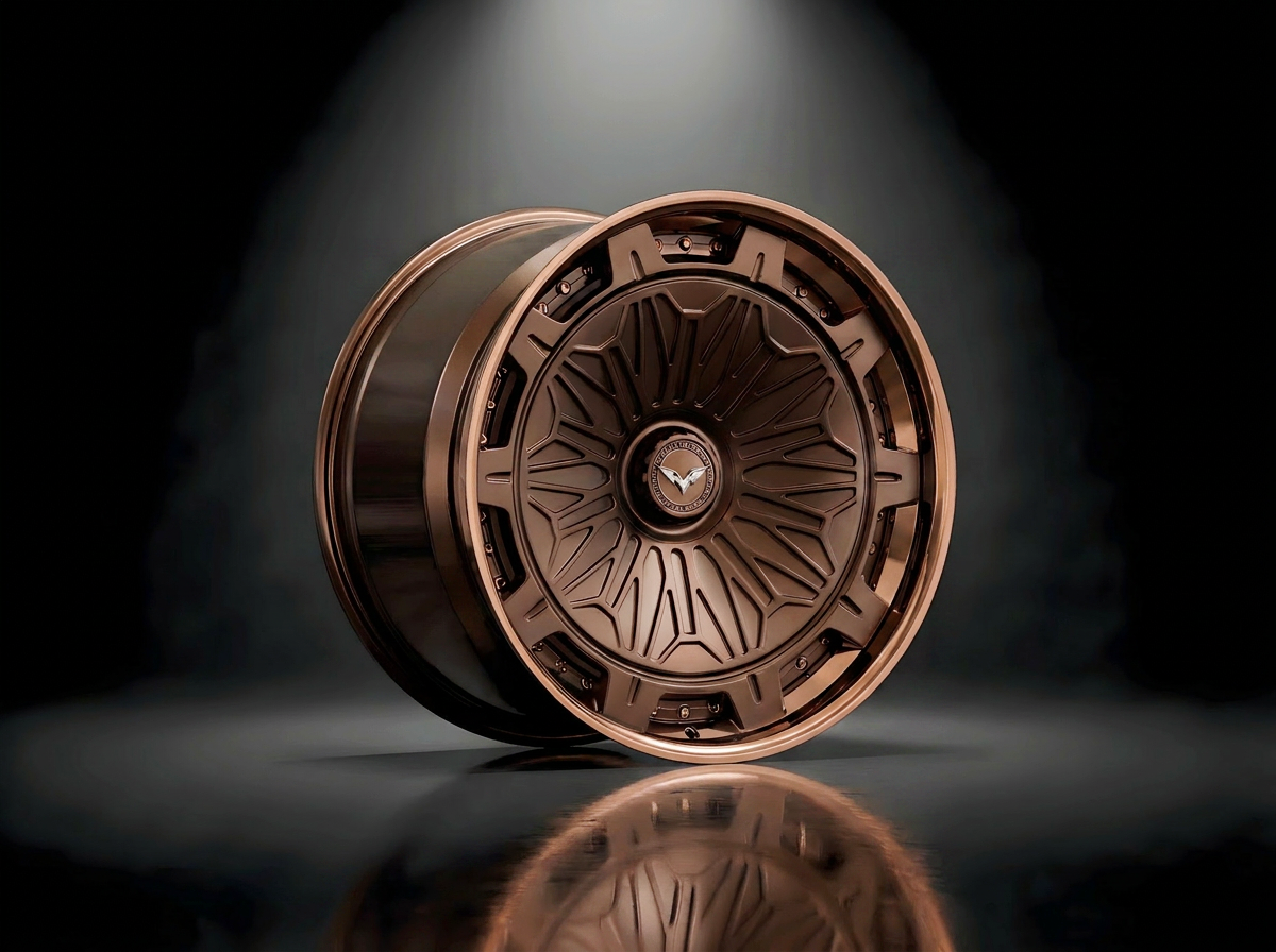 MONERO E1GHT - I forged wheel thumbnail 10 — Matte Bronze finish