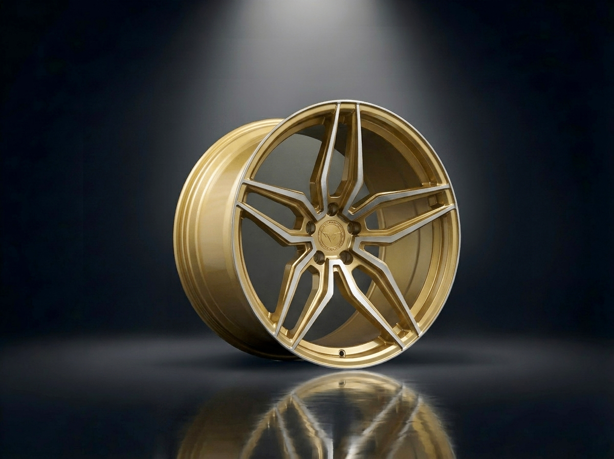 MONERO 10NE - XI forged wheel — Brushed Gold finish