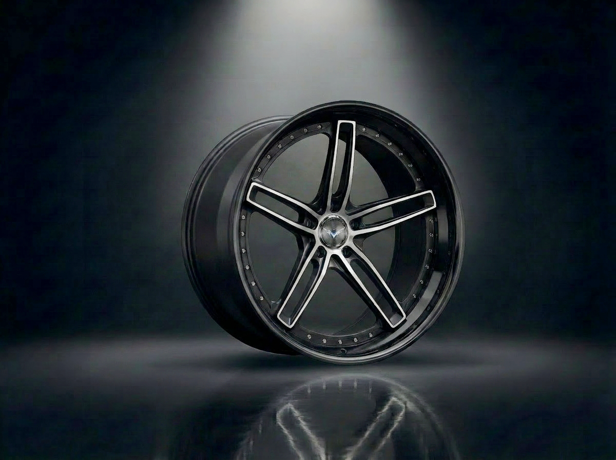 MONERO 10NE - VII forged wheel — Deep Gloss Black / Mirror Edge finish