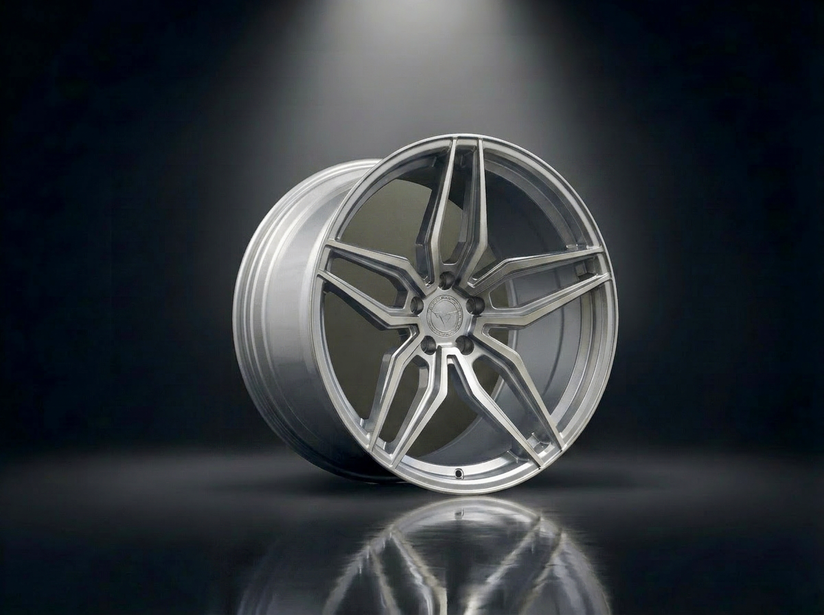 MONERO 10NE - XI forged wheel — Bright Brushed Silver finish