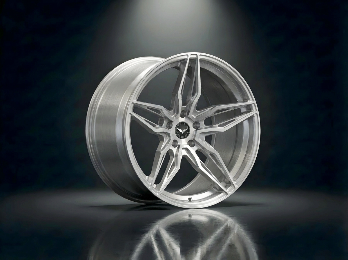 MONERO 10NE - VI forged wheel in brushed aluminum