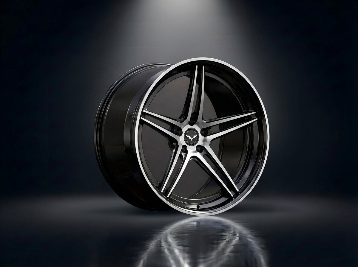 MONERO 10NE - XV forged wheel — Gloss Black / Machined Face finish