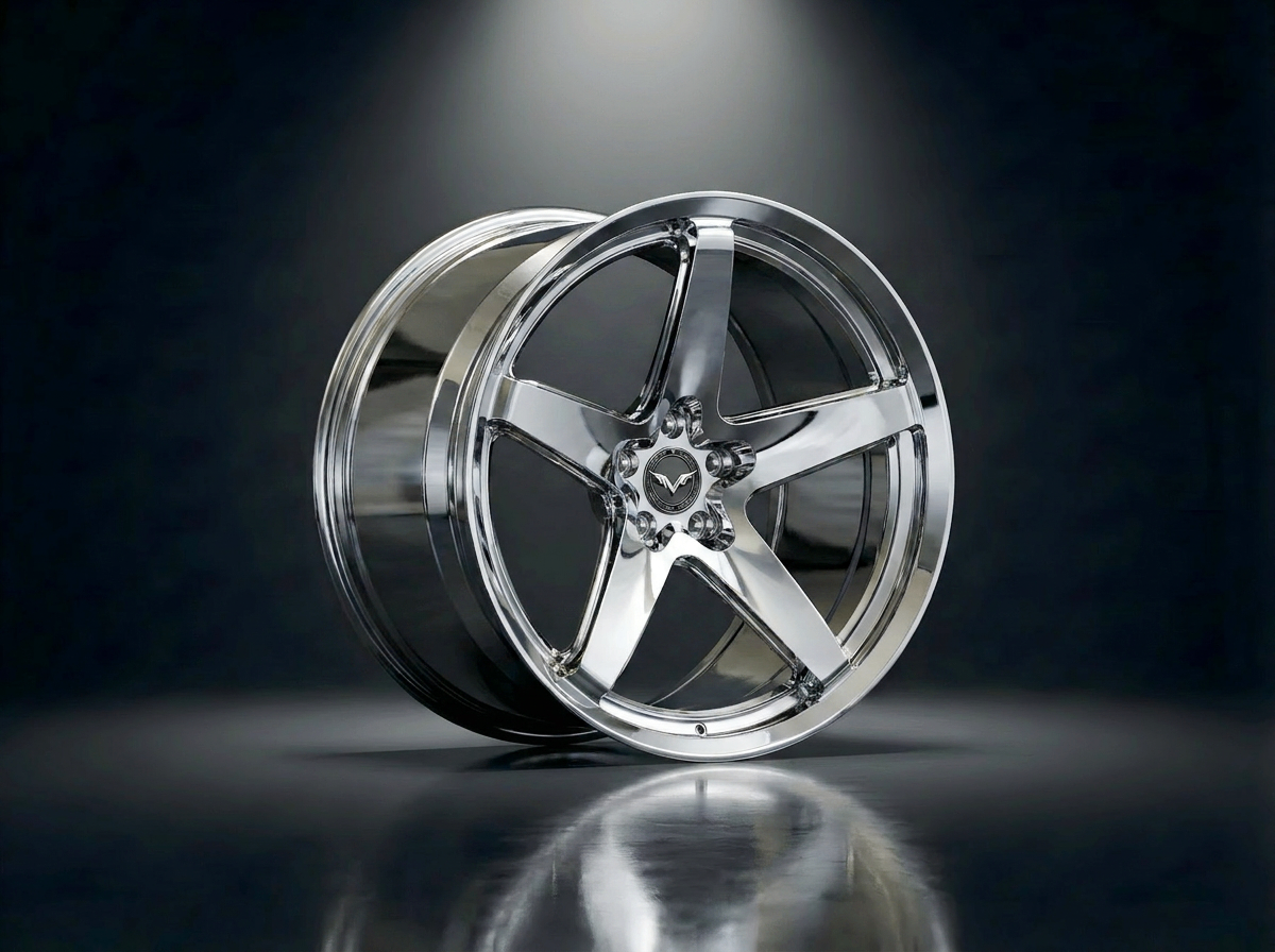 MONERO 10NE - XIV forged wheel — Polished Chrome finish