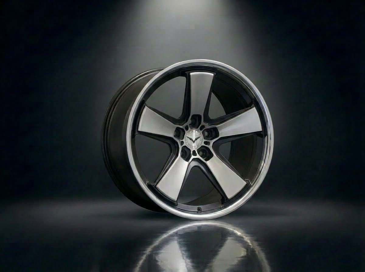 MONERO 10NE - III forged wheel — Polished Lip / Black Face finish
