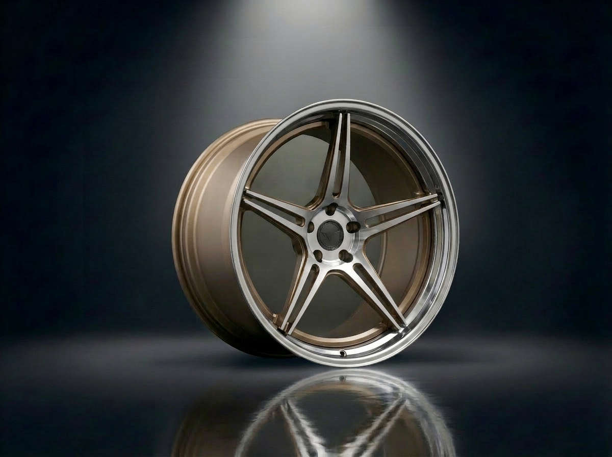 MONERO 10NE - IX forged wheel — Champagne Bronze / Brushed Face finish