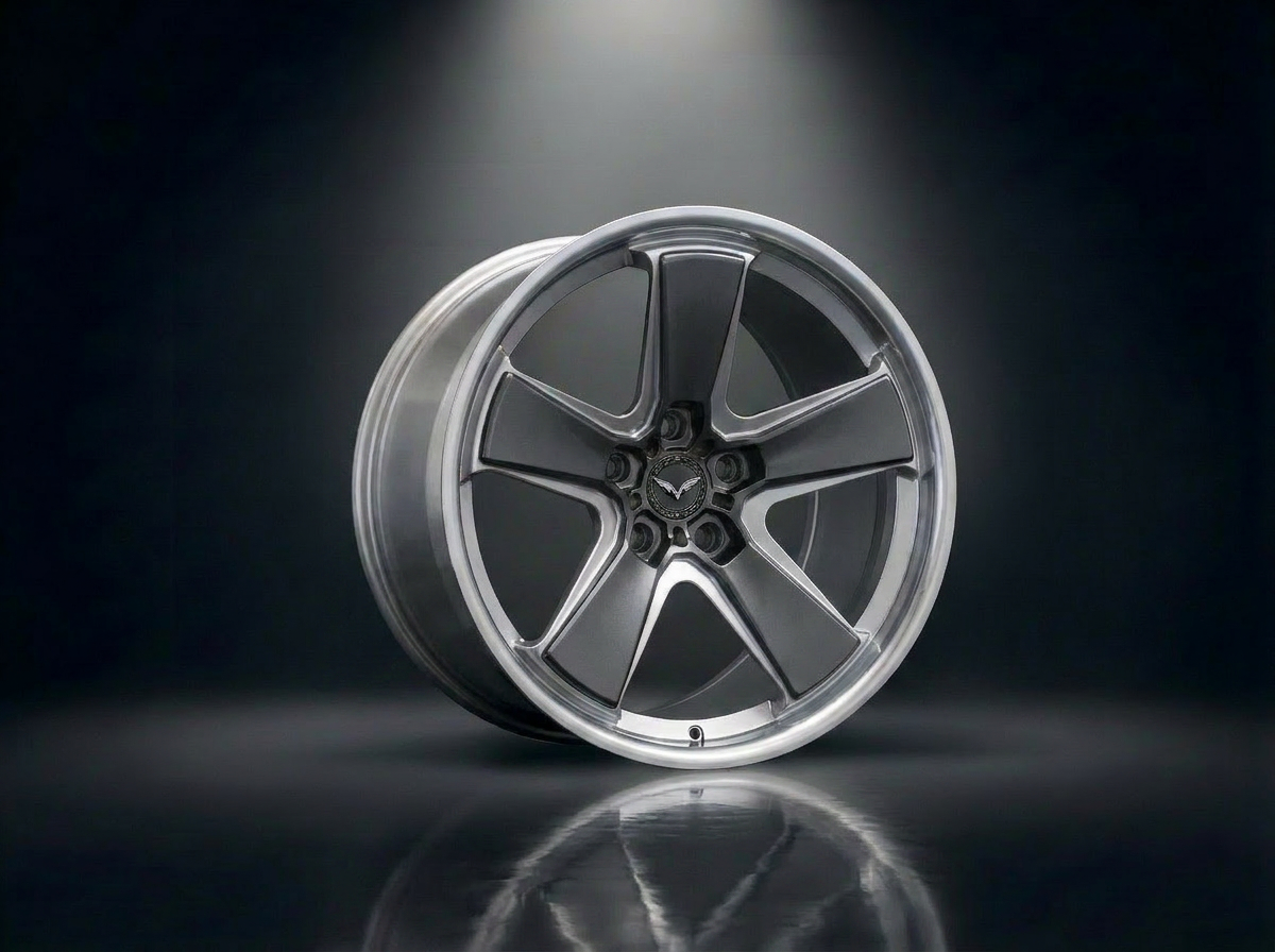 MONERO 10NE - III forged wheel — Brushed Silver / Gunmetal Face finish