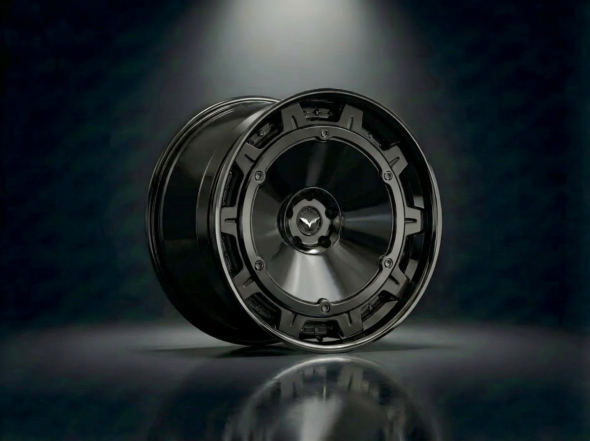 MONERO E1GHT - XVII forged wheel — Gloss Black finish