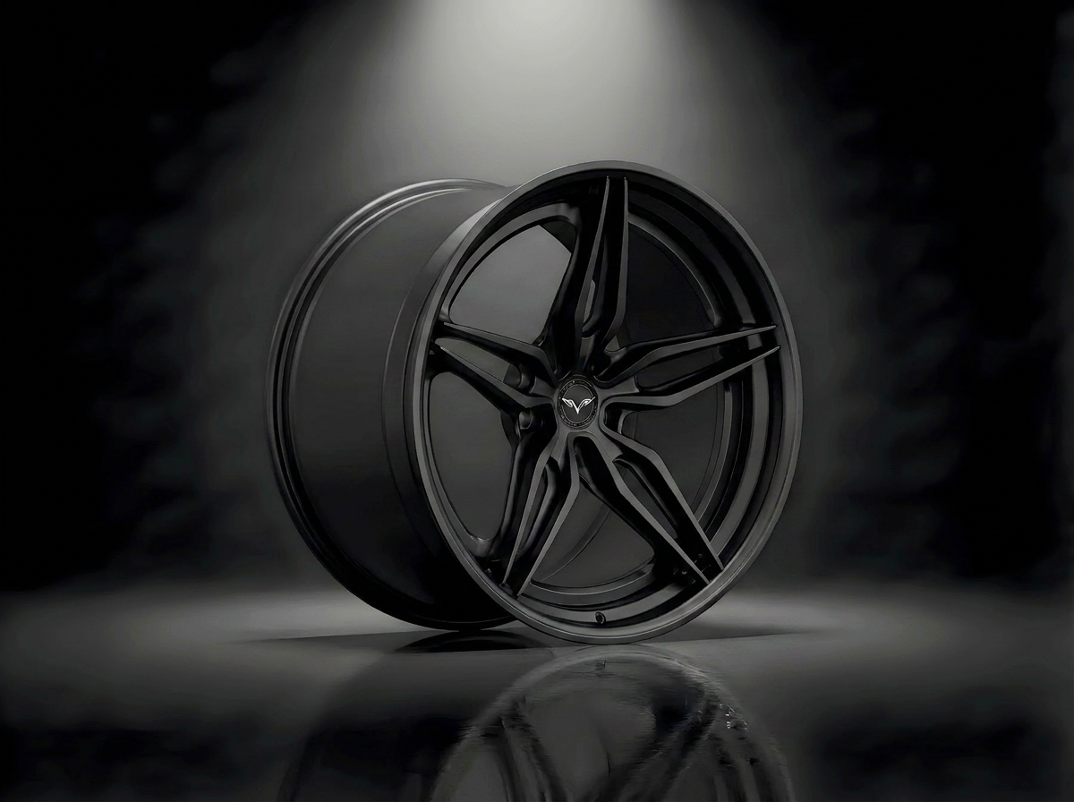 MONERO 10NE - VIII forged wheel — Satin Black finish