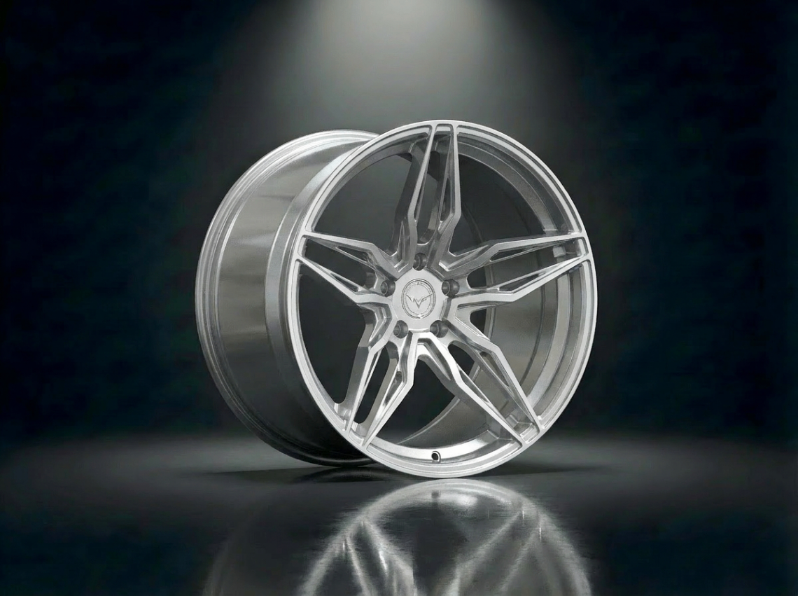 MONERO 10NE - VI forged wheel in bright silver