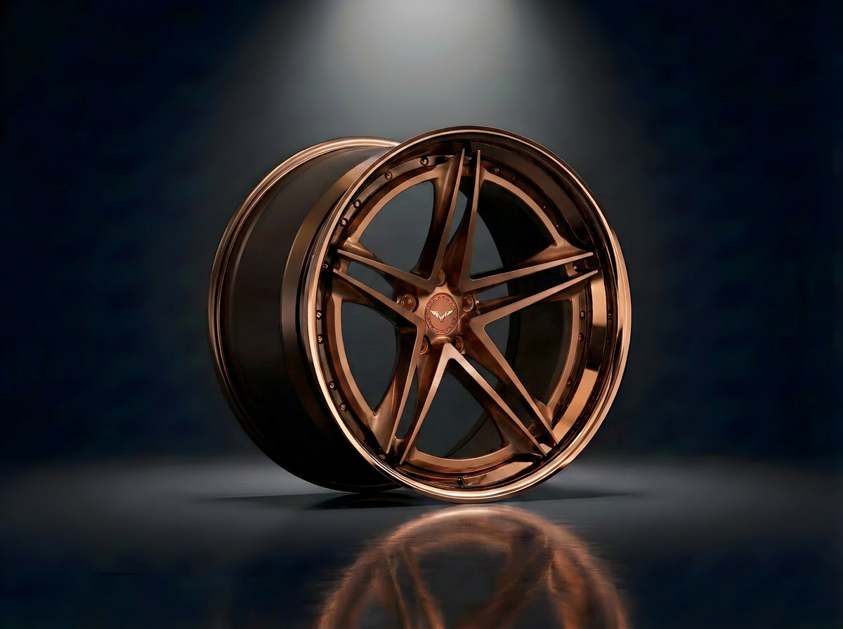 MONERO 10NE - II forged wheel — Dark Rose Gold finish
