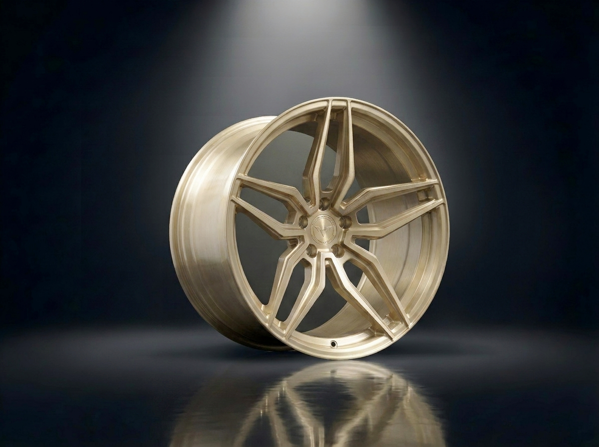 MONERO 10NE - XI forged wheel — Champagne Gold finish