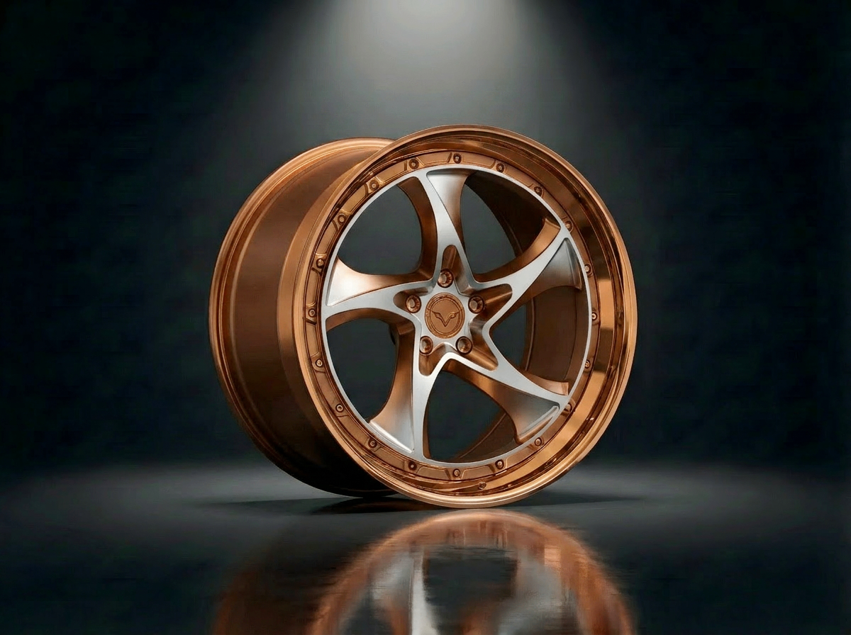 MONERO 10NE - XII forged wheel — Copper Bronze / Brushed Face finish