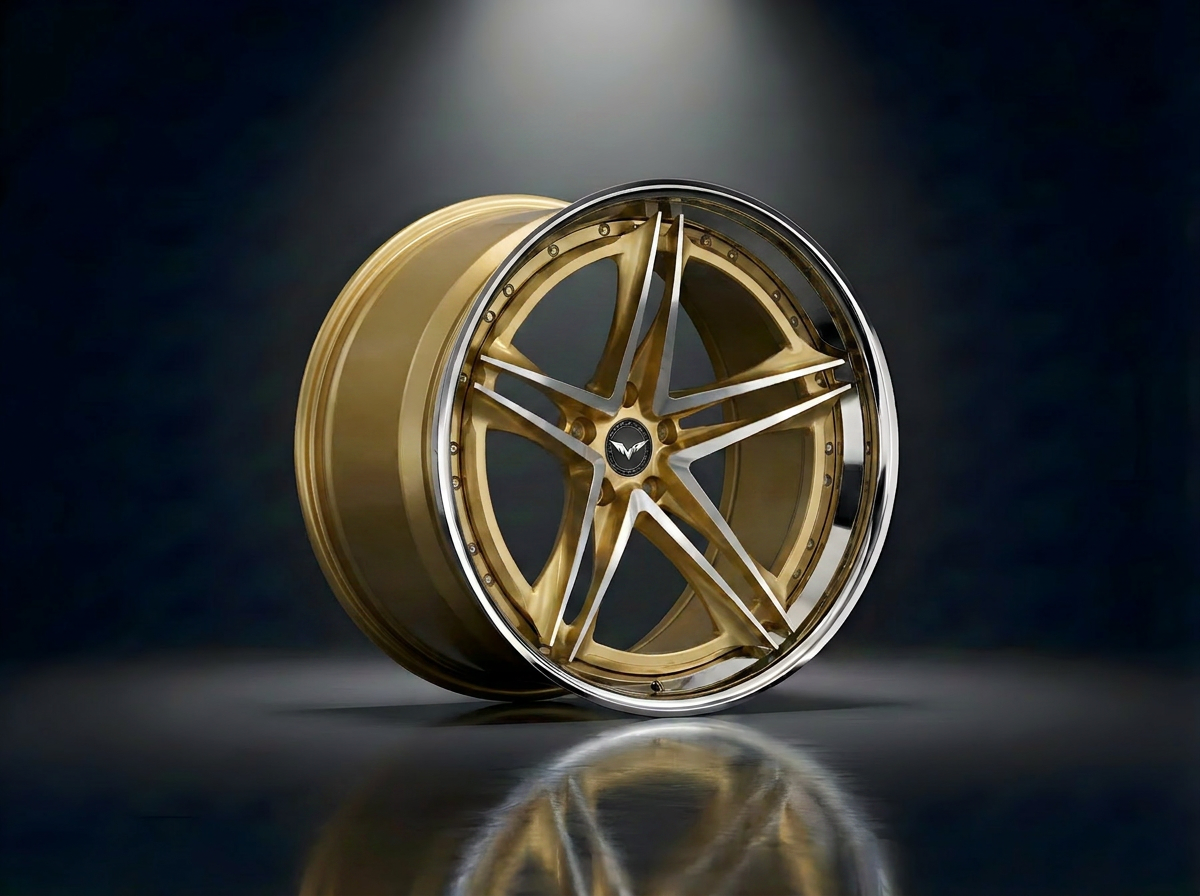 MONERO 10NE - II forged wheel — Satin Gold finish
