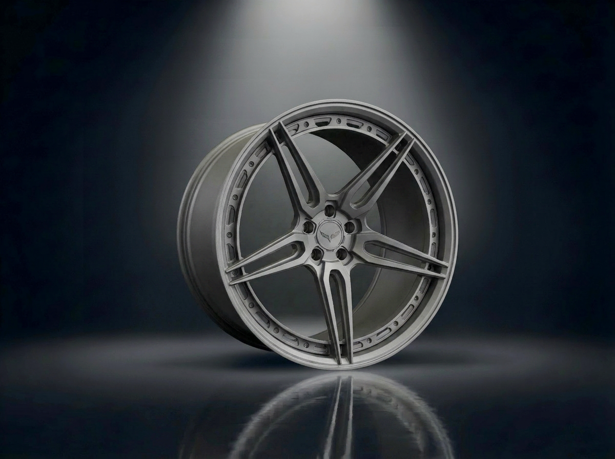 MONERO 10NE - XIII forged wheel — Brushed Silver finish