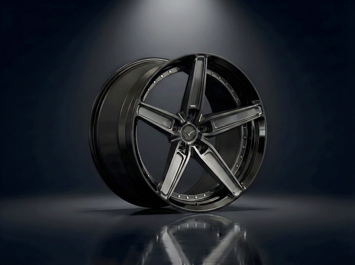 MONERO 10NE - XVIII forged wheel — Smoked Gunmetal finish