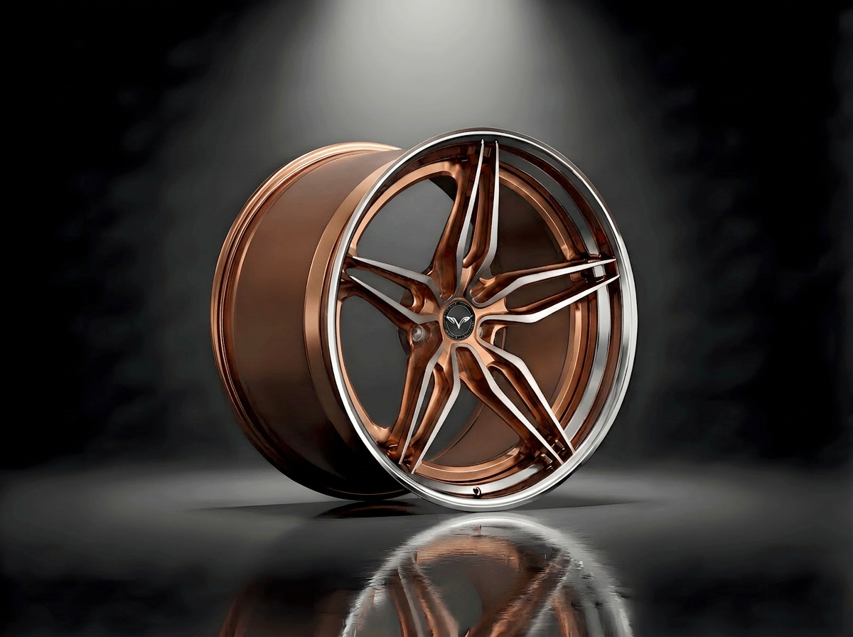 MONERO 10NE - VIII forged wheel — Rose Bronze finish