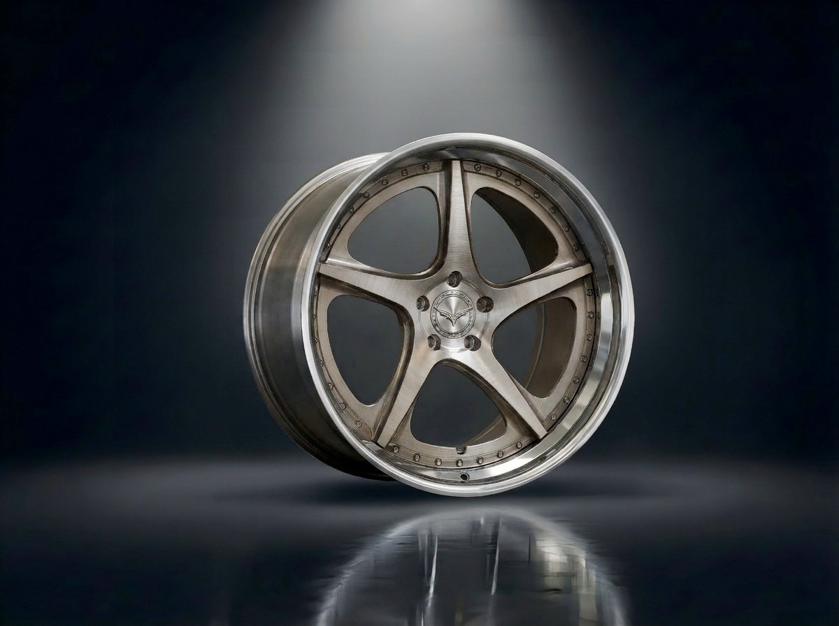 MONERO 10NE - V forged wheel — Brushed Silver finish