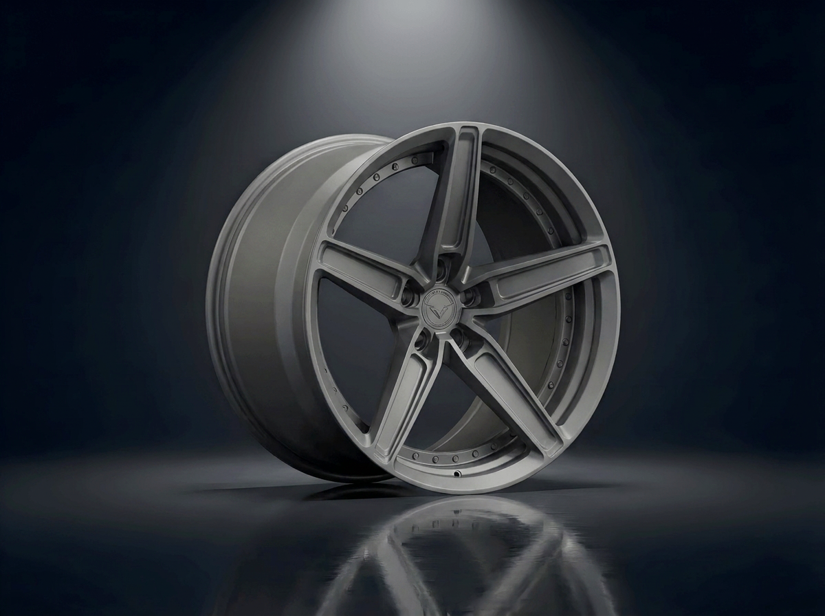 MONERO 10NE - XVIII forged wheel — Matte Titanium finish