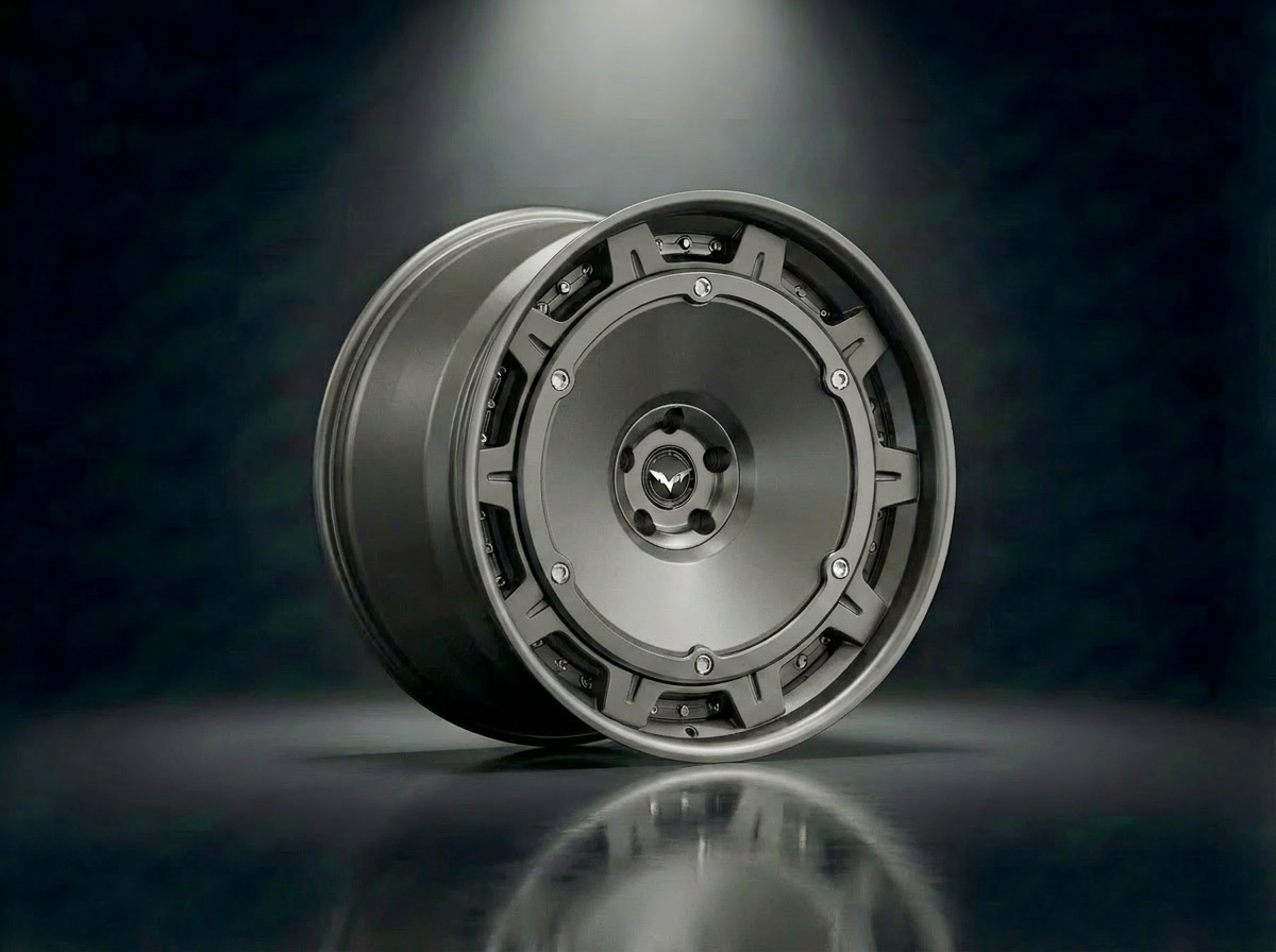MONERO E1GHT - XVII forged wheel — Satin Graphite finish