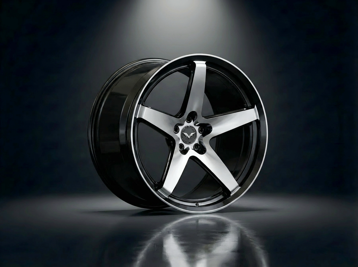 MONERO 10NE - XIV forged wheel — Gloss Black / Bright Face finish