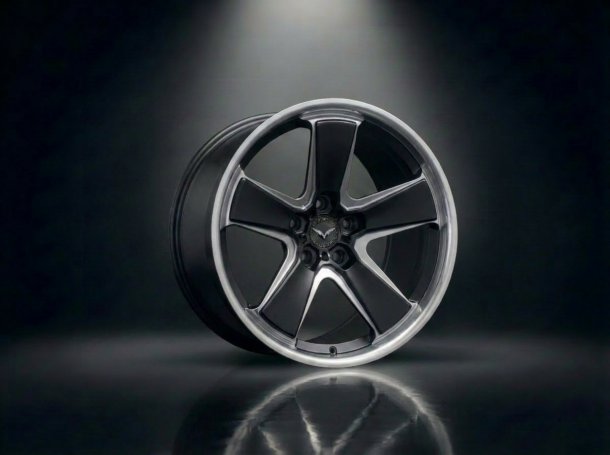 MONERO 10NE - III forged wheel — Black / Machined Lip finish