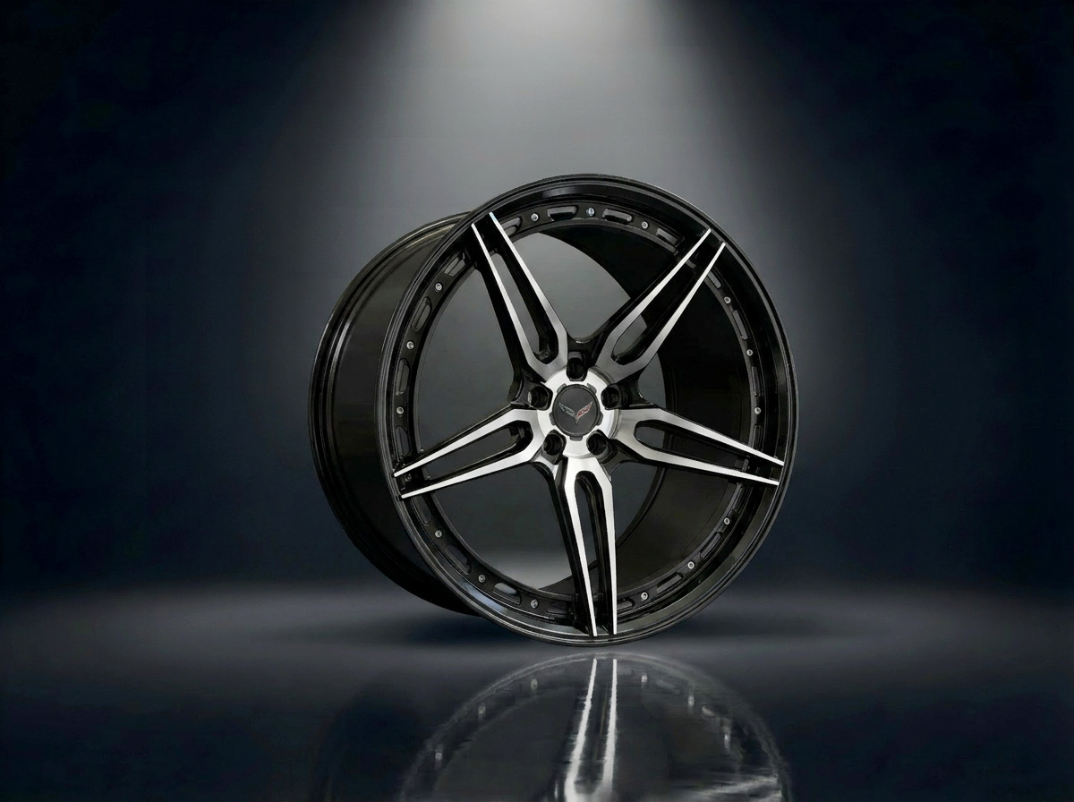 MONERO 10NE - XIII forged wheel — Gloss Black / Bright Cut finish