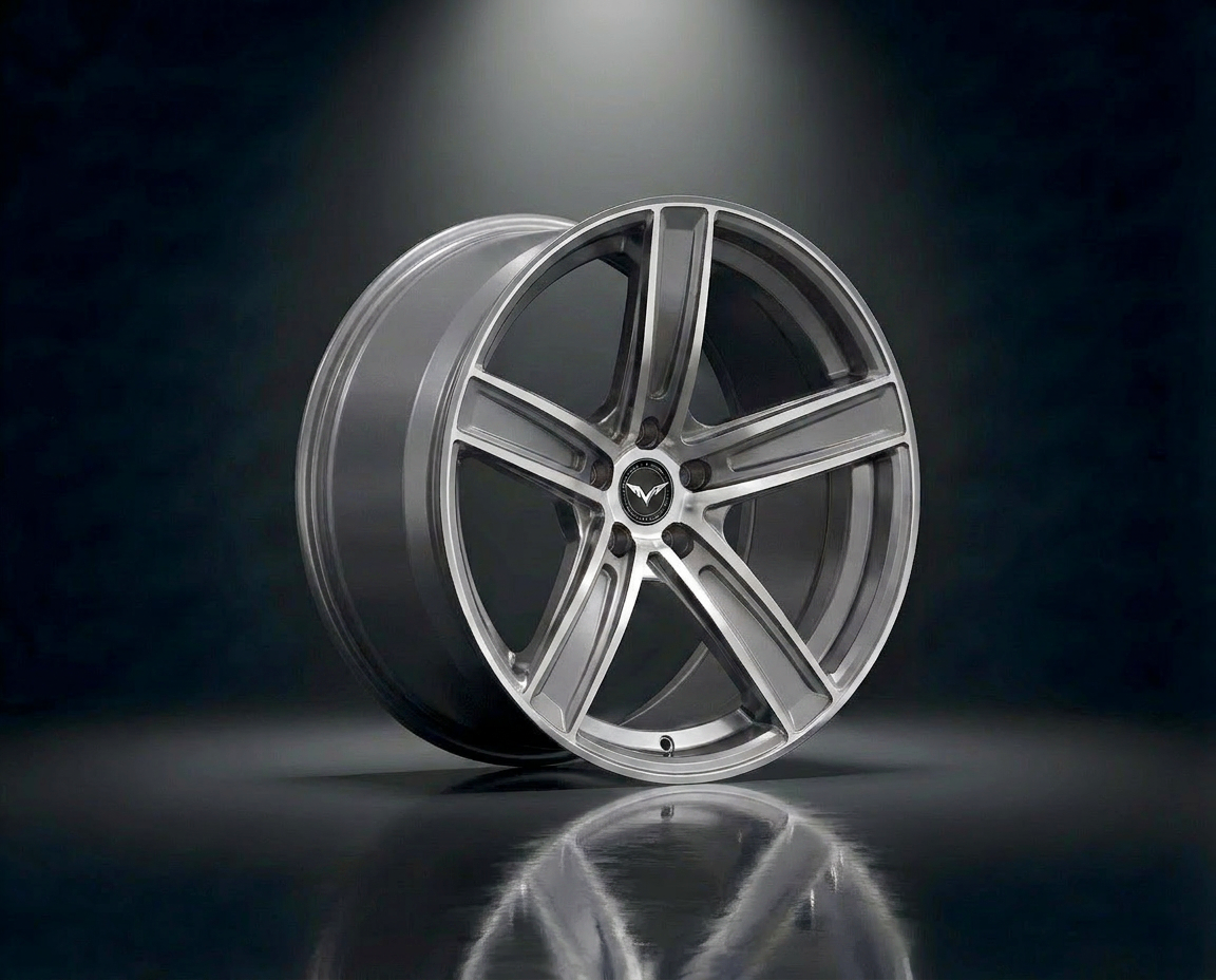 MONERO 10NE - X forged wheel — Titanium Silver finish