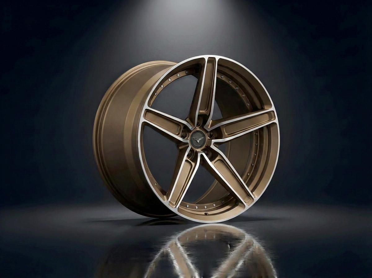 MONERO 10NE - XVIII forged wheel — Champagne Bronze finish