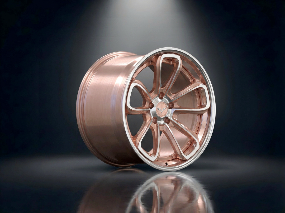 MONERO 2TW0 - I forged wheel — Rose Gold / Polished Lip finish