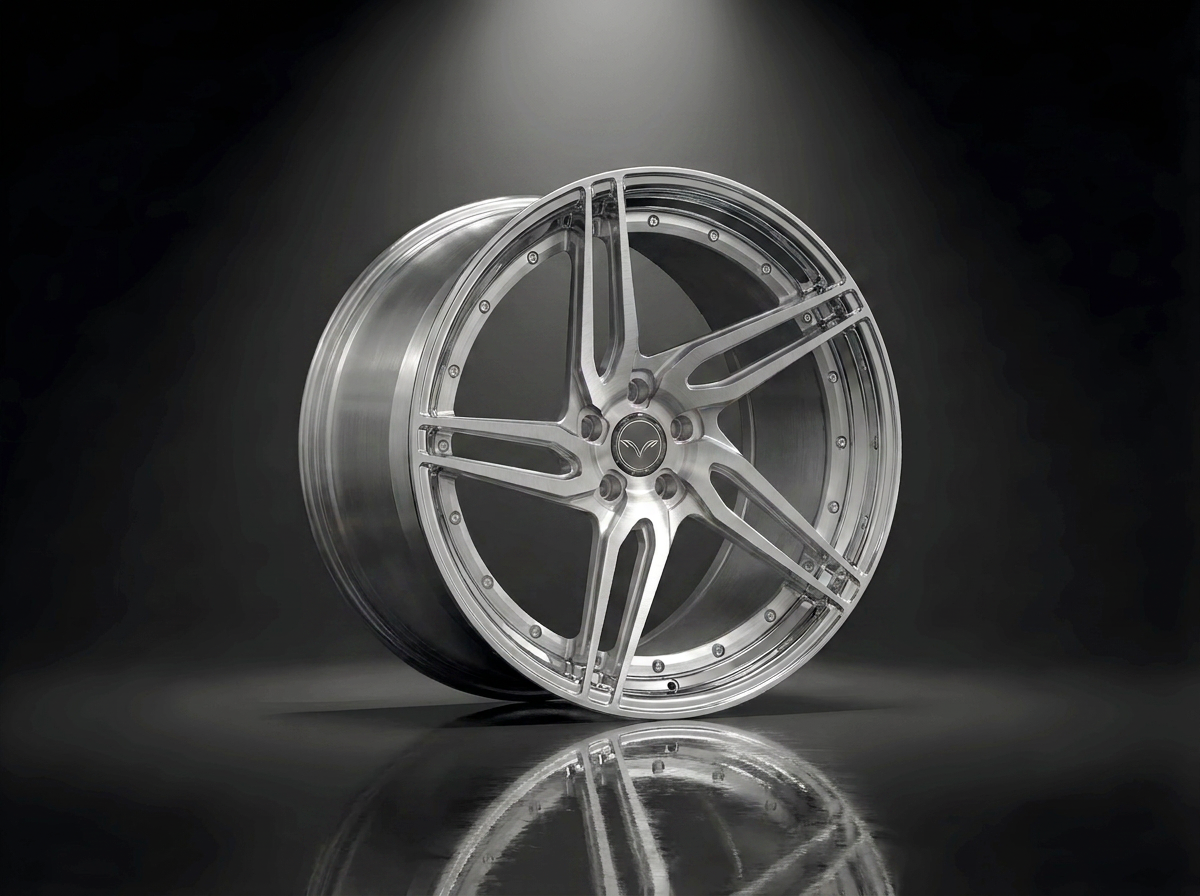 MONERO 10NE - XVII forged wheel — Brushed Aluminium finish