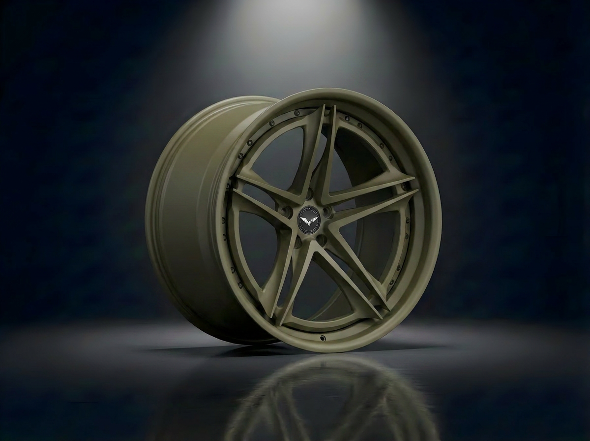 MONERO 10NE - II forged wheel — Matte Olive finish
