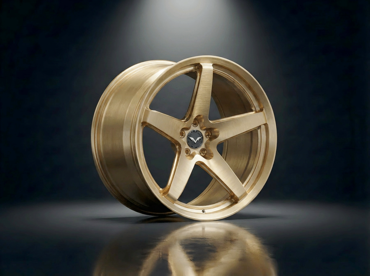 MONERO 10NE - XIV forged wheel — Brushed Gold finish
