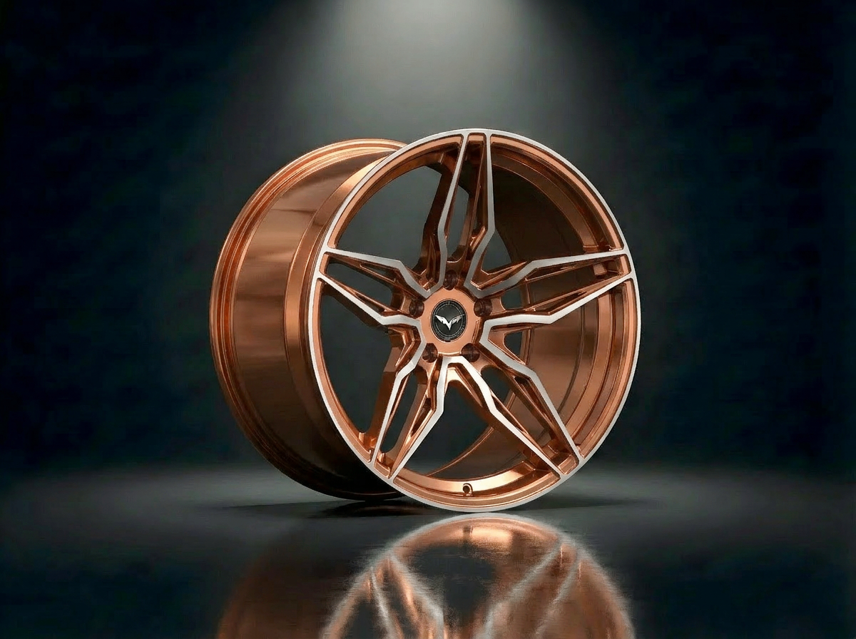 MONERO 10NE - VI forged wheel in copper bronze