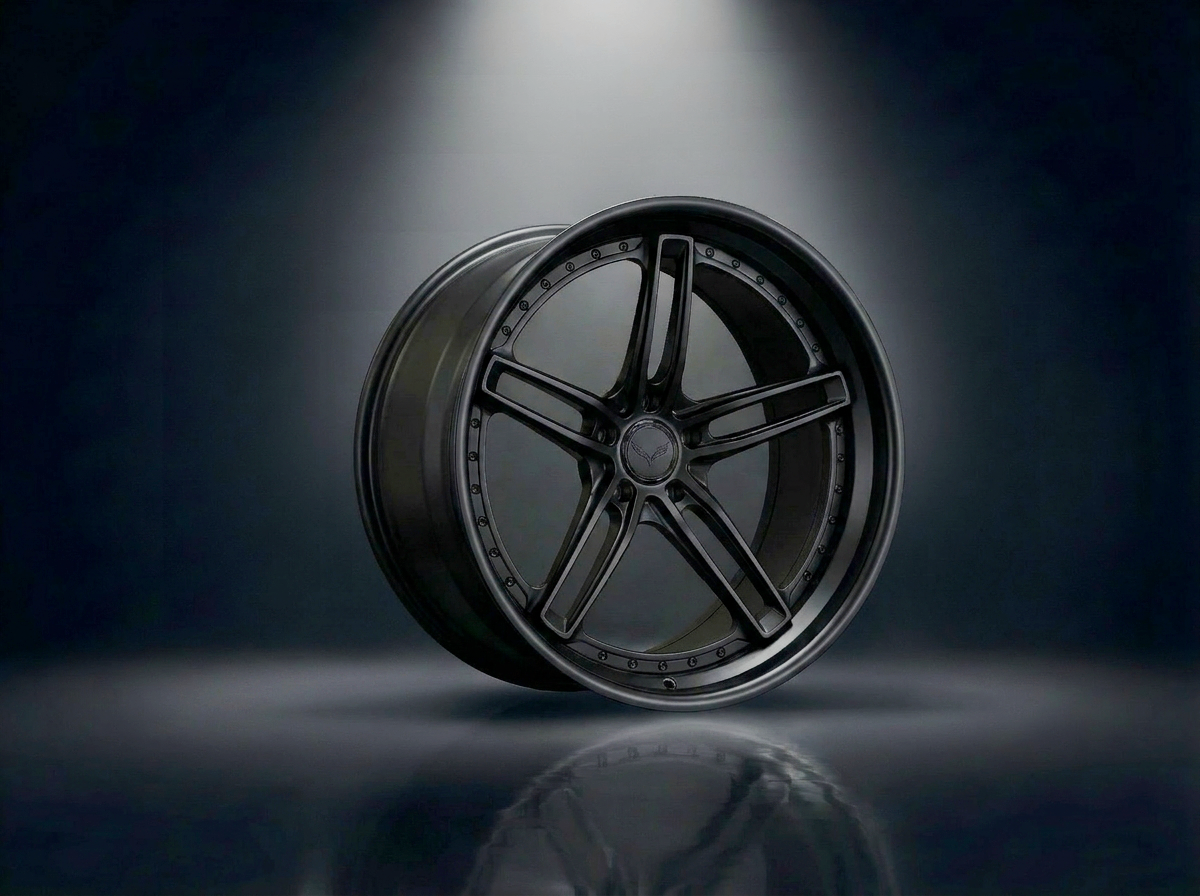 MONERO 10NE - VII forged wheel — Satin Black finish