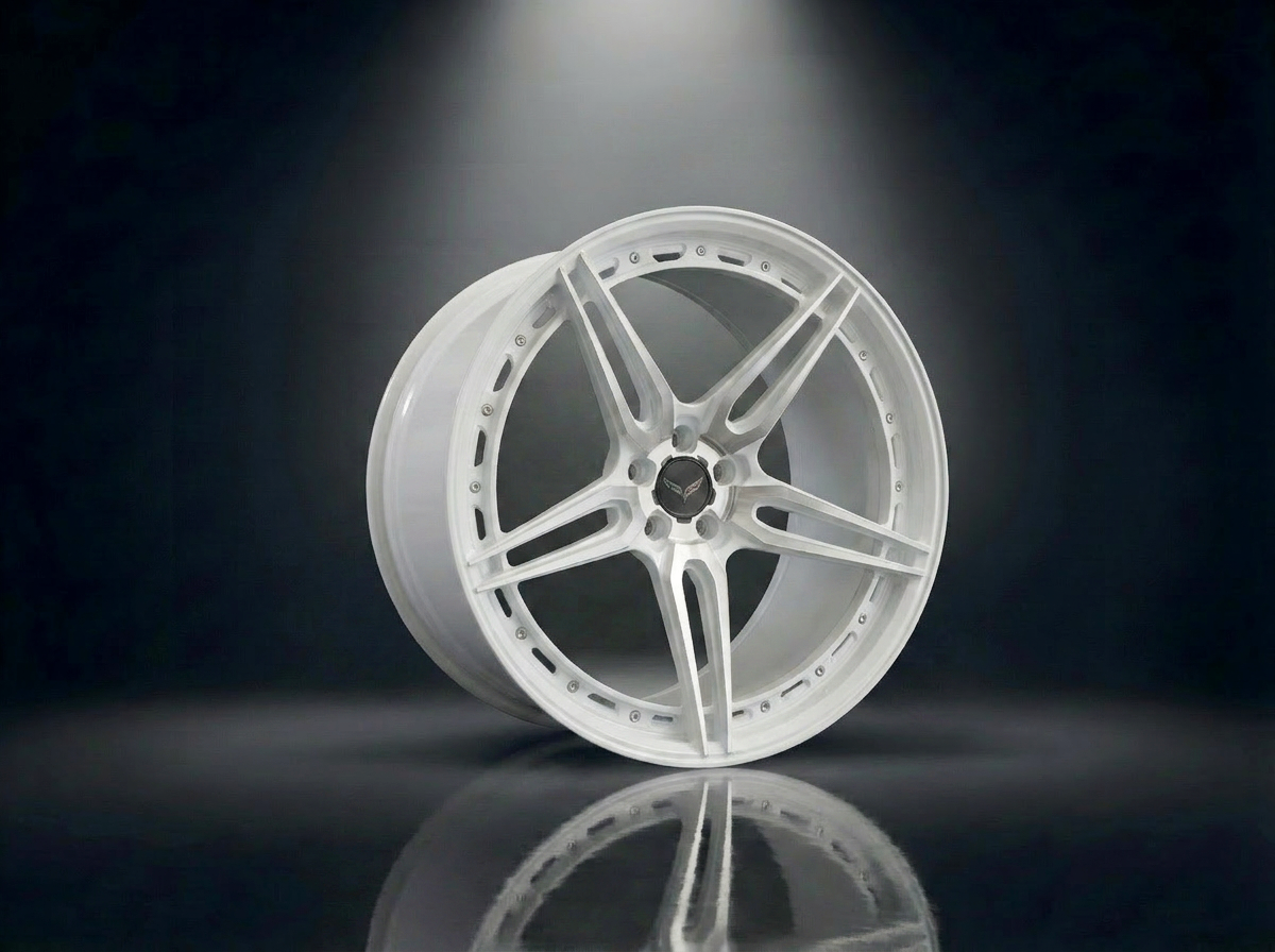 MONERO 10NE - XIII forged wheel — Gloss White finish