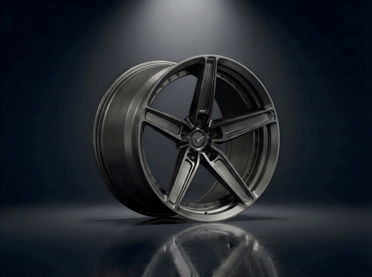 MONERO 10NE - XVIII forged wheel — Brushed Graphite finish