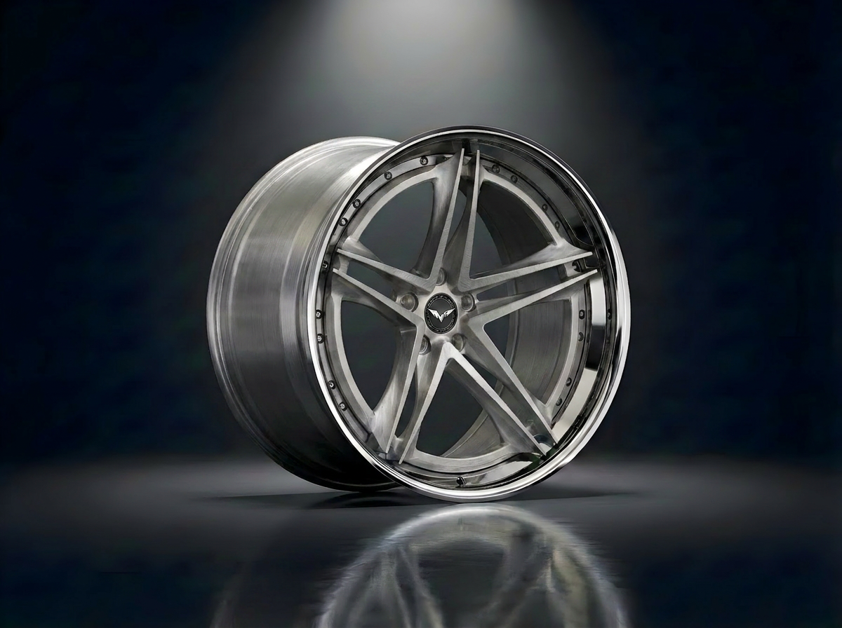MONERO 10NE - II forged wheel — Brushed Silver finish