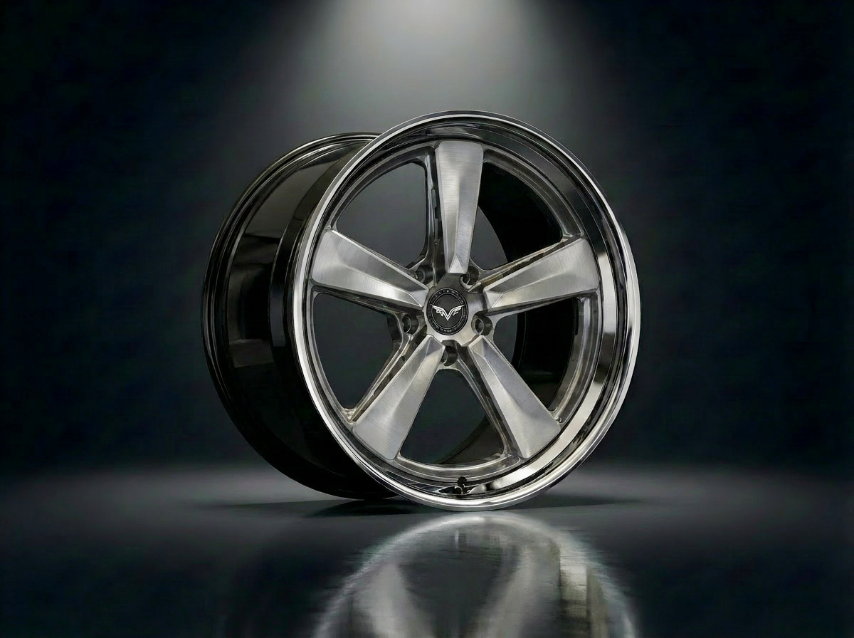 MONERO 10NE - IV forged wheel — Bright Brushed Silver finish