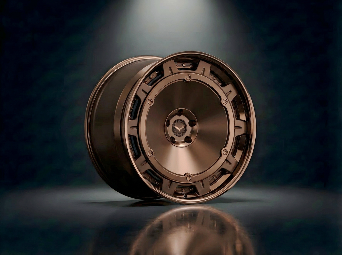 MONERO E1GHT - XVII forged wheel — Rose Bronze finish