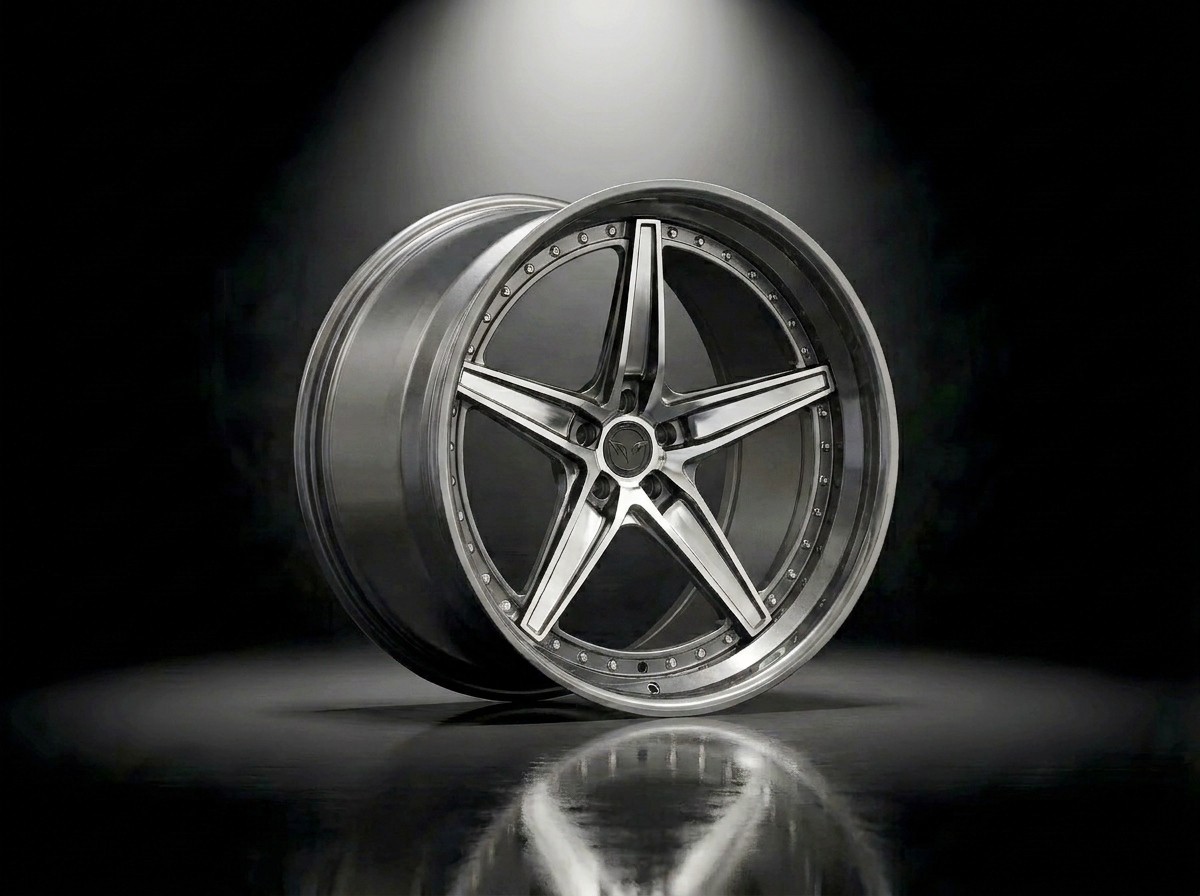 MONERO 10NE - XVI forged wheel — Gunmetal / Polished Face finish