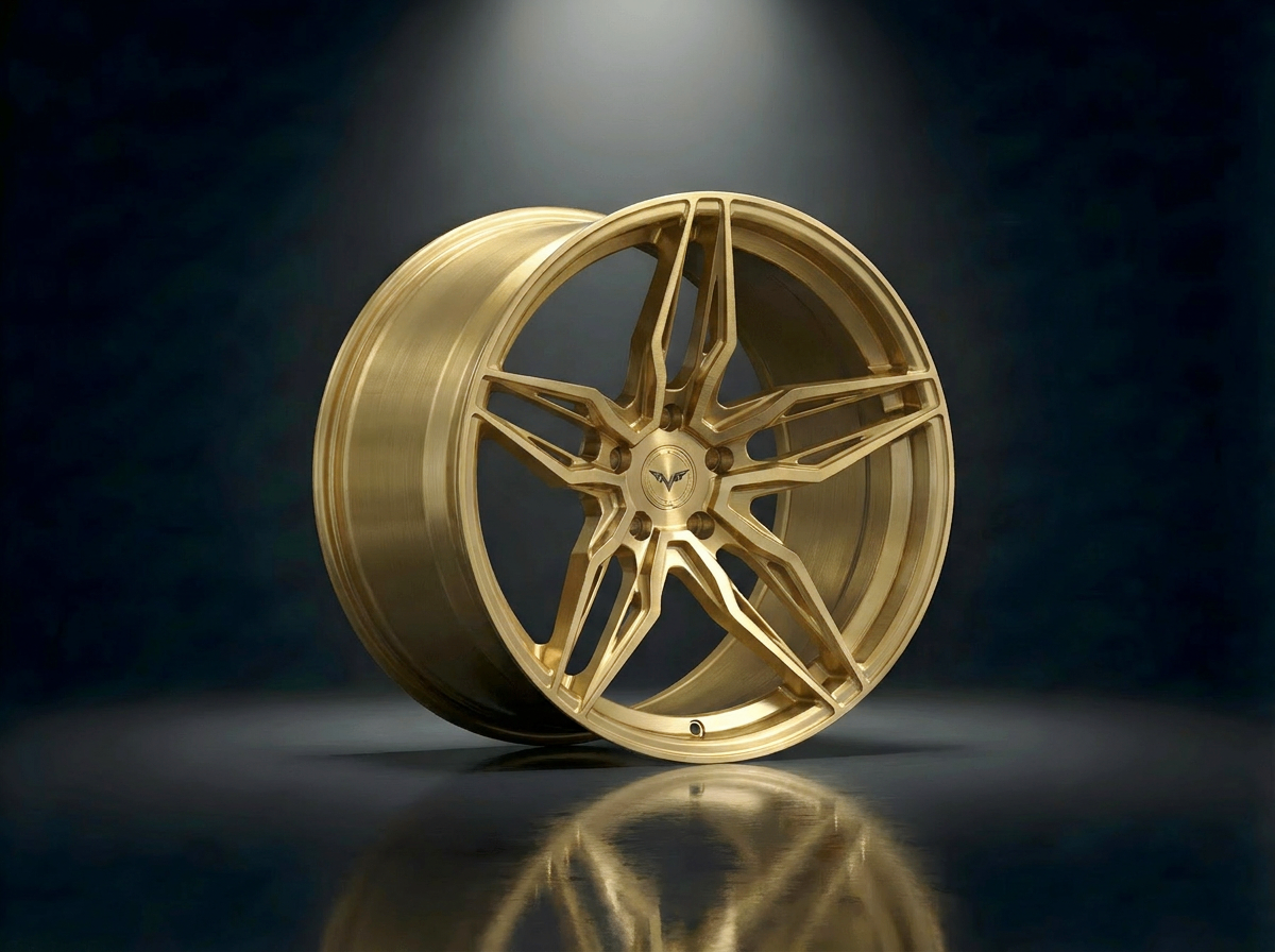 MONERO 10NE - VI bespoke finish in brushed gold